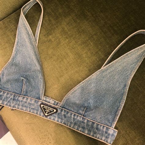 prada jeans made in romania|prada denim bralette.